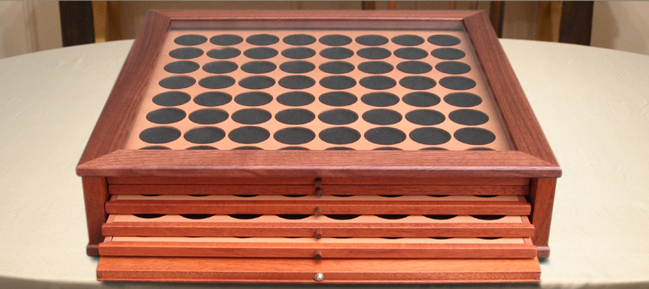 Coin Display Cabinet